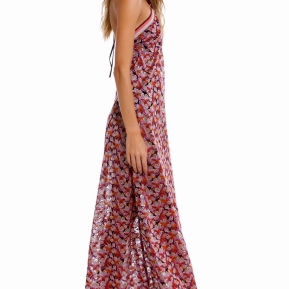 agua bendita halter maxi dress Agua Bendita Arista Dress, S